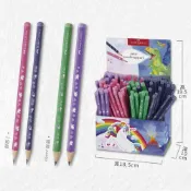 Faber-Castell 輝柏 獨角獸&恐龍 三角鉛筆 HB 學齡前三角鉛筆 粗 細 售完停產【金玉堂文具】