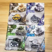 (店+)『Q版合金坦克模型』迴力車 戰車模型 軍事戰車 坦克車 裝甲車 合金坦克車 迷你坦克車 砲彈車
