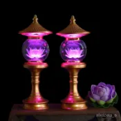 台灣出貨 蓮花燈 公媽燈 佛燈 神桌燈 神明燈 祖先燈 供佛燈 長明燈 招財燈 福祿燈 佛燈供燈水晶蓮花燈供桌燈長明