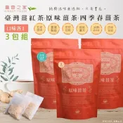 薑蓉之家 GINGER TEA養生薑茶茶包/薑紅茶/冷泡四季春薑茶*60入(20入*3包)
