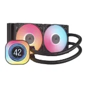 【CORSAIR 海盜船】iCUE LINK TITAN LCD 240 RGB CPU水冷散熱器(黑色)