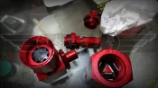 MIT 台灣製造 鋼鐵紅 曲軸箱 負壓 呼吸器 平衡 真空渦流 區軸箱壓力閥 減壓閥 省油 提升油門反應 類 T-REV