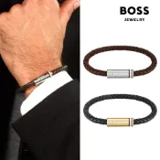 【BOSS】Ares Single 皮革手鍊(2色可選)