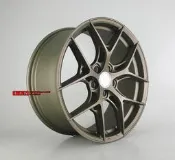 【員林小茵輪胎舘】類VOSSEN新款HF-5 17吋鋁圈樣式 5孔全車系適用 8J 消光古銅 旋壓