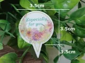 ☆創意特色專賣店☆波斯菊 蛋糕 西點 插片 插卡 紙卡(20張)