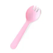 (店+)【蕉蕉購物】一次性獨立包裝彩色叉杓布丁湯匙 甜點 塑膠餐具 免洗叉子 慶生派對 生日 蛋糕 衛生