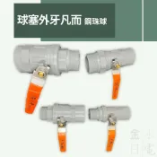 【蝦皮代開電子發票】鋼珠外牙球塞凡而  鋼珠塞凡而 外牙開關 外牙球閥 止水閥