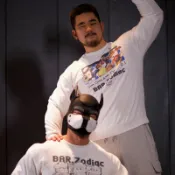 colorus BAR.ZODIAC阿坎本尼克龍肆棉質春秋冬款圓領長袖大學T