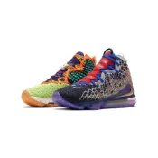 (店+)【NIKE 耐吉】CV8080-900 Nike Lebron 17 What The EP 鴛鴦 高幫 實戰籃球鞋 男女同款 紫綠 國內版 nike男鞋 男運動鞋 nike女鞋 運動鞋女 休閒鞋