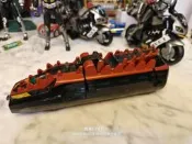 萬代日版假面騎士DEN-O電王 dx牙王列車 東西如圖所示聲光聯動正常二手物品