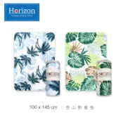 Horizon登山便攜捲式防潮野餐墊(防水墊/海灘墊/登山休憩/防水/便攜毯/天際線)