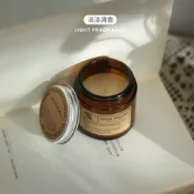 (店+)【JOEKI】茶色瓶香氛蠟燭大豆蠟油 茶色玻璃杯 大豆蠟香氛蠟燭 復古棕瓶蠟燭 香氛蠟燭 植物精油蠟燭