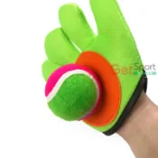 手套黏巴球組(兒童玩具/手掌型黏黏球/團康/魔鬼氈球/親子同樂/投球/拋接球)