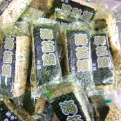 糖果餅乾屋~凱柏海苔燒米果3000公克820元~葷食