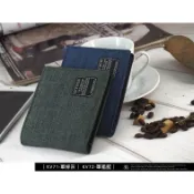 🌟單寧牛仔布料短夾專用🌟 男短款皮包適用 ✯零錢拉鍊短夾專用 防潑水帆布短夾專用 女短皮夾適用 ✯可加價購短夾禮盒