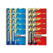 【蝦皮直營】Panasonic 國際牌 鈦元素/大電流鹼性電池 3號/4號 4入x10組 40顆 電池