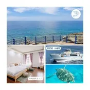 小琉球2天1夜自由行｜島上民宿入住＋來回船票+24小時島上機車(兩人一室-單人券)