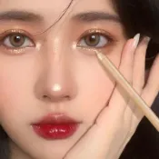 【NINI】高光臥蠶筆 爆閃臥蠶筆 珠光提亮筆 香檳金臥蠶筆 防水暈染 臥蠶筆 臥蠶液 臥蠶棒 眼影筆 珠光筆 提亮筆