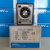 台灣製造_士研電機_ANV_正逆轉繼電器_定時器_TWB-ND_220V_60秒_60S