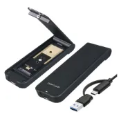 (店+)【伽利略】DigiFuSion USB3.2 Gen2 M.2 NVMe SSD 翻蓋式外接盒 附C+A傳輸線 M2NVU35