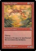 魔法部屋MTG單卡售Portal入門 一版 Volcanic Dragon 火山龍 NM英文