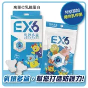 乳鐵多益 EX6 90錠/盒 立體防禦乳鐵蛋白 紐西蘭乳源 乳鐵蛋白 中化健康生技 美術藥局 公司貨