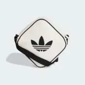 ADIDAS愛迪達三葉草小斜背包 白色小包菱形包 輕便斜背包 JD5548