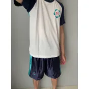 屏東高中短袖排汗體育服(上衣下褲）