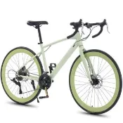 【匠俱】700C 24速彎把公路車 超輕量鋁合金變速自行車 城市通勤跑車 運動休閒腳踏車 山地車 碟剎製動