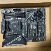 三和電腦配件店 微星X570刀鋒WIFI主機板 支援AMD Ryzen12345處理器 拆機良品 保固三個月 高速網路 電競主機 超頻專用