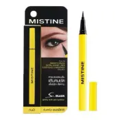 新品現貨✨泰國 Mistine So Black 眼線液筆 黃管 濃黑 不暈染 持久 防水