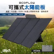 ECOFLOW 太陽能板 110W 160W 220W 400W 太陽能 太陽能發電 防災 登山 戶外 露營 逐露天下