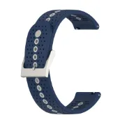 【運動矽膠錶帶】Garmin Forerunner 245/245 Music 20mm雙色 透氣 錶扣式腕帶