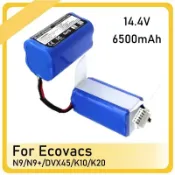 常鴻萬貨行 適用Ecovacs掃地機器人N9/N9+電池配件DVX45充電電池6500mAH
