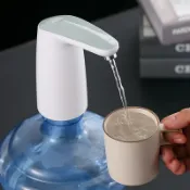 協貿國際日用品生活1館 桶裝水抽水器家用電動出水器飲水機壓水器純凈礦泉水桶自動上水泵