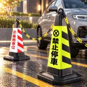 (店+)塑膠路錐 橡膠路錐 路錐 方錐 交通錐 交通反光錐 反光錐 禁止停車 專用車位 三角錐 警示錐 軟式