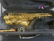 【現代樂器】已售出！45折託售！極新 二手 韋笙堡Weissenberg A-605GL 限量版雕刻中音薩克斯風