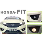 小亞車燈＊全新 HONDA FIT 14 15 2014 2015 年 3代 原廠型 霧燈 總成 含霧燈框 線組開關