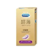 【Durex 杜蕾斯】超薄勁潤裝保險套5入/盒(避孕套/衛生套/經典薄潤系列)