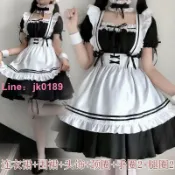綺夢屋 cosplay女僕裝cos 短袖 黑白色女僕裝 性感製誘惑日常 蘿莉女傭cosplay 女裝大佬 洛麗塔裝 女僕 cos