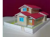 哆啦A夢﹝小叮噹﹞1/87 大雄的家 大雄家的房屋·房子 紙模 DIY 自行組裝