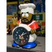 ［yuntoys] 1999年 黑人老爹 時鐘 功能卡卡的 老玩具 南方公園 南方四賤客 South Park 擺飾