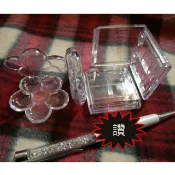 優-3個100元👄口紅分裝空盒(小盒)💞梅花型/方形 任你挑 (唇膏/口紅/唇色) 壓克力盒瓶瓶罐罐