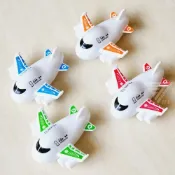 (店+)『可愛白色塑膠迴力Q版飛機』飛機玩具 回力小飛機 回力客機 飛航機玩具 迷你玩具飛機 迷你客機 玩具飛機