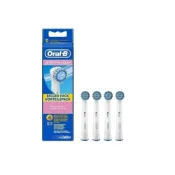 (店+)【Oral-B 歐樂B】德製 百靈 歐樂 電動牙刷刷頭 EB17-4 精準清潔型 4入組 刷頭 電動牙刷 替換頭 軟毛刷 刷頭