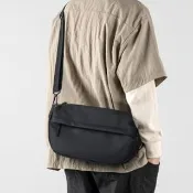 【MoonDy】郵差包 男友禮物 帆布包 帆布斜背包 包包男 男生包包 生日禮物 側背包男 斜背包