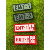 EMT臂章 EMT胸章 EMT綠/黑胸章 EMT紅臂章 EMT綠臂章 EMT