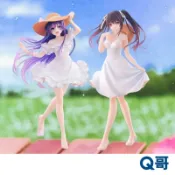 Furyu 約會大作戰Ⅴ Summer Dress公仔 時崎狂三 夜刀神十香 景品 公仔 模型 Q哥