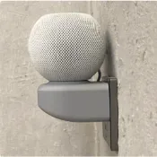 適用蘋果音箱 HomePod mini電線收納掛牆底座支架免釘牢固3D列印