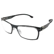 【ic!berlin】Urban 15 Black 公司貨(德國薄鋼眼鏡)
